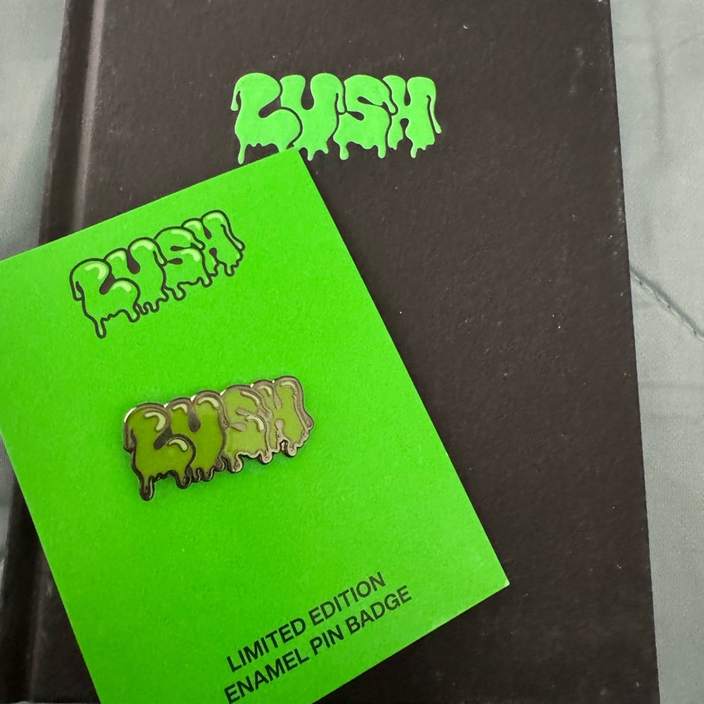 Limited Edition Lush Journal and Pin